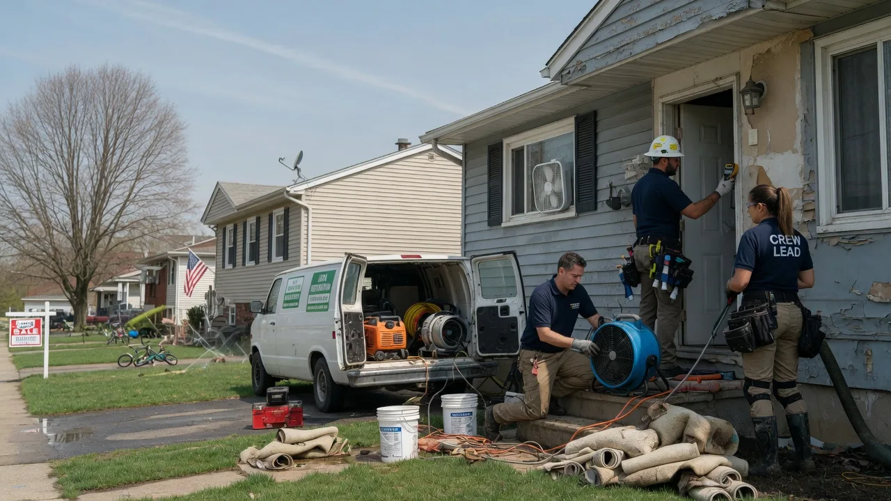 Flood Cleanup in San Elizario, TX near me